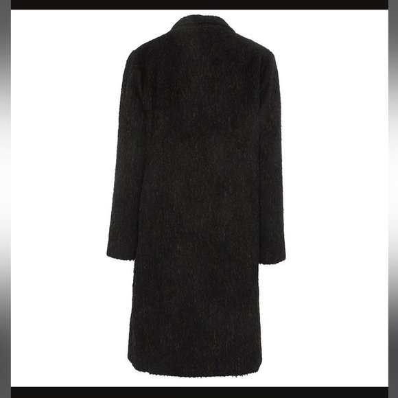 TYLER WOOL WRAPOVER COAT IN BROWN French connection size 6 - Picture 2 of 8